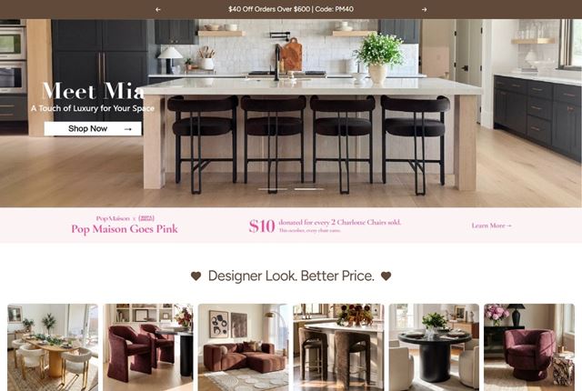 Pop Maison review: good catalog, thin published fine print