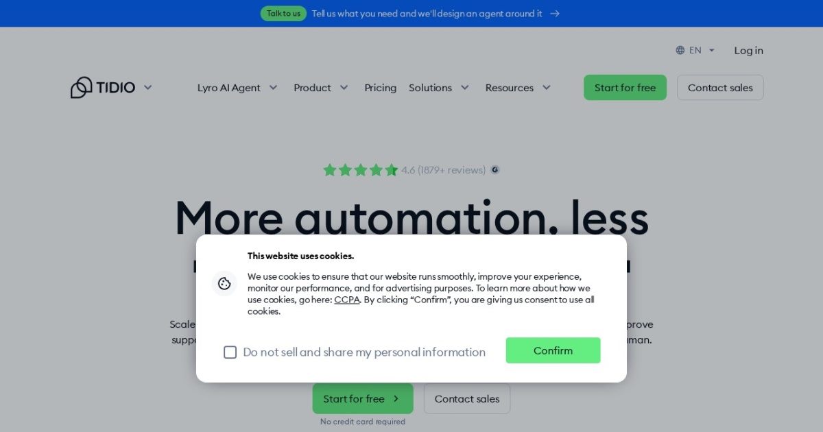 Tidio review